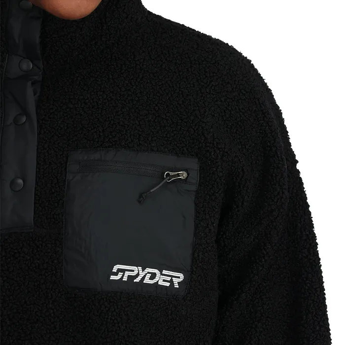Fleece Womens Spyder Cloud Pullover 8211 Black