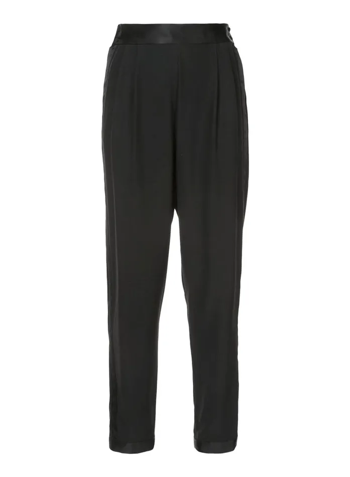Fleur Du Mal Bottoms Women Tuxedo Pant Black Fleur Du Mal Bottoms Women Tuxedo Pant Black