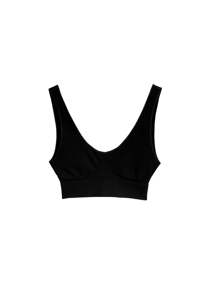 Fleur Du Mal Loungewear Women Le Body Seamless Bralette Black Fleur Du Mal Loungewear Women Le Body Seamless Bralette Black