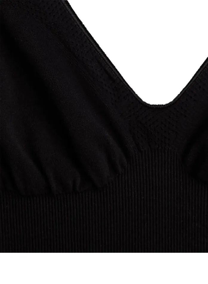 Fleur Du Mal Loungewear Women Le Body Seamless Bralette Black Fleur Du Mal Loungewear Women Le Body Seamless Bralette Black
