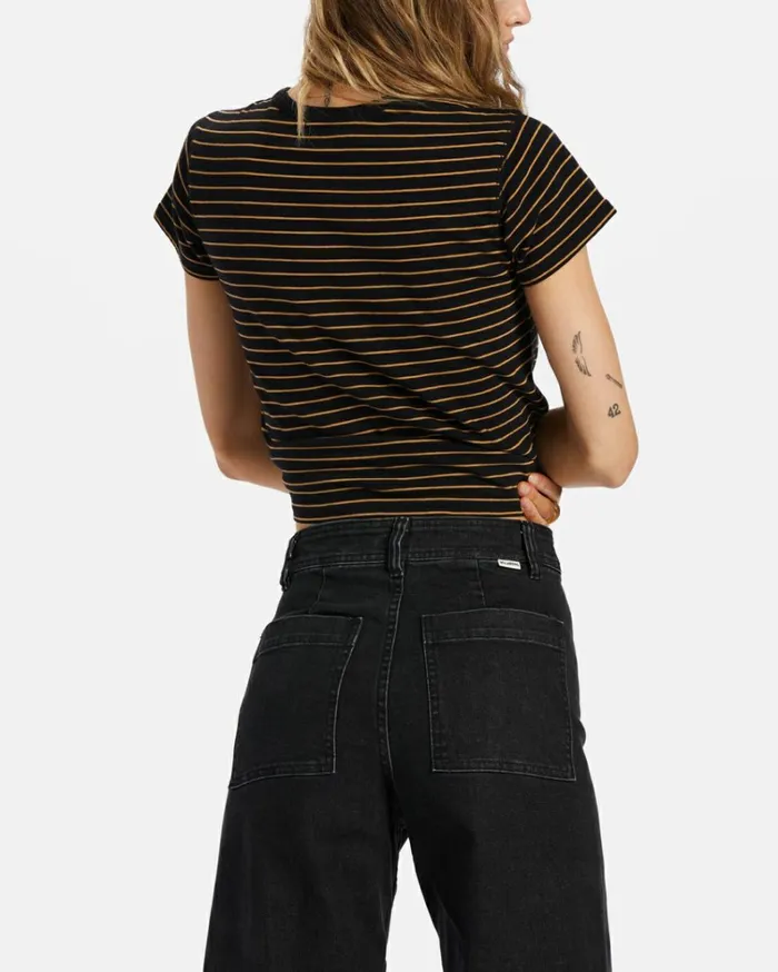 Free Fall WideLeg Pants Black Women Billabong Essentials
