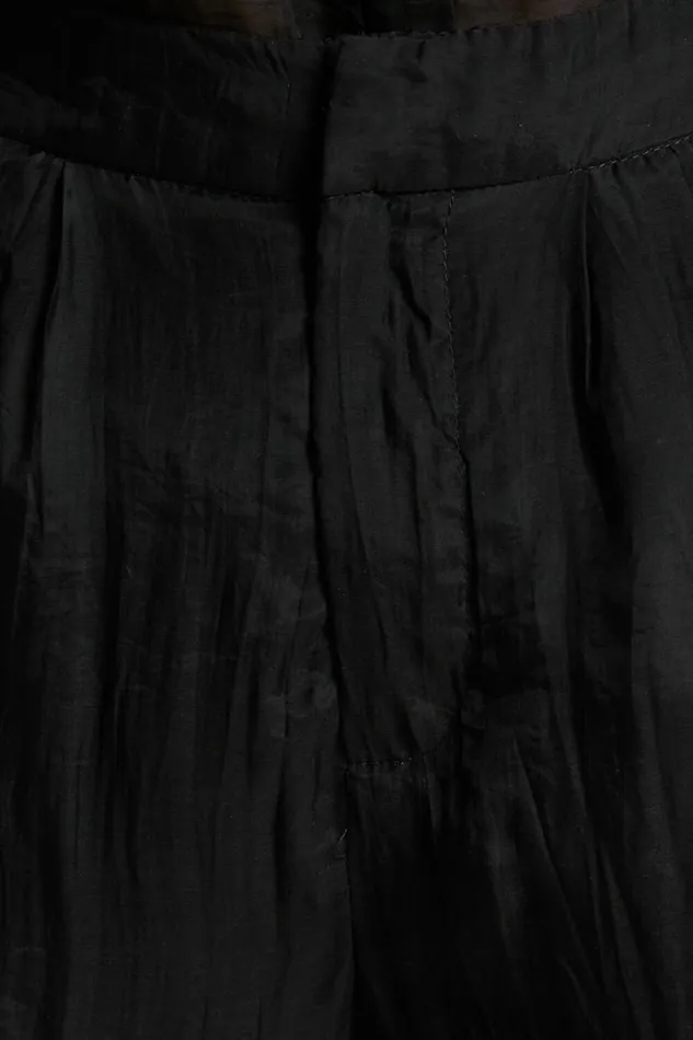 Garrick Pant 8211 High Waisted Semi Sheet Pant In Black Women Showpo Pants