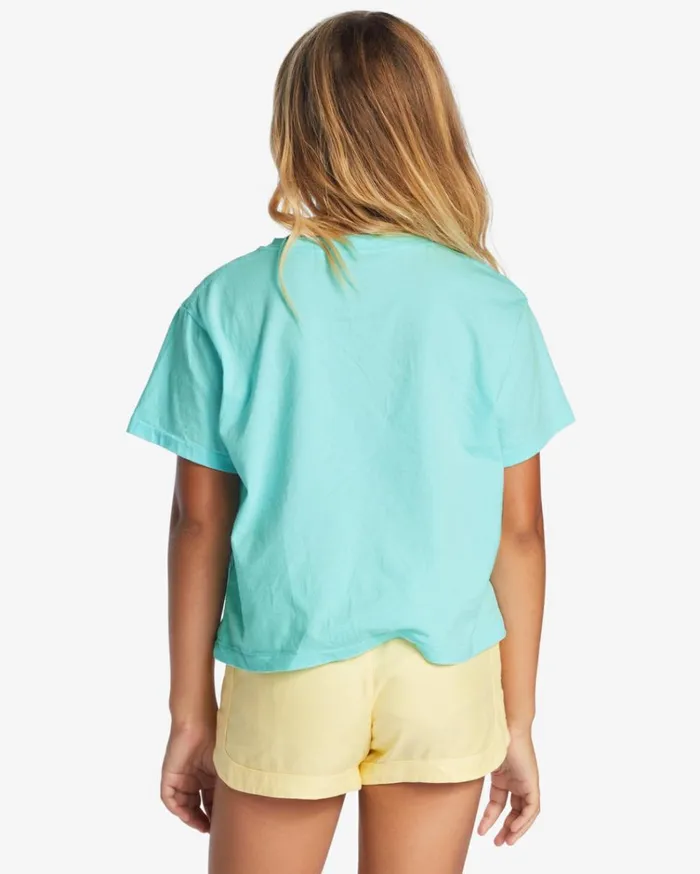Girl039s California Sunset TShirt Seafoam Kids Billabong Girls039 Tops and Tees
