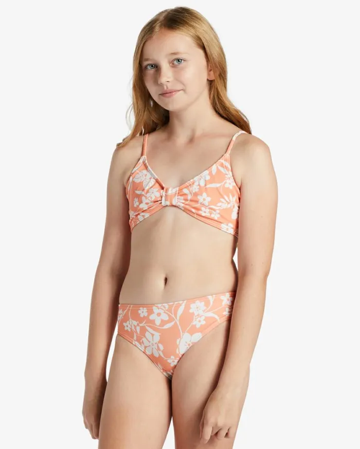 Girl039s Island In The Sun Two Piece Triangle Bikini Set Tangy Tangerine Kids Billabong Girls039 Swimwear Girl039s Island In The Sun Two Piece Triangle Bikini Set Tangy Tangerine Kids Billabong Girls039 Swimwear