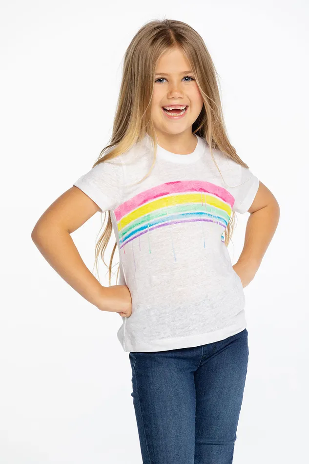 Girls Tops Chaser Brand Rainbow Daze Girls Tops Chaser Brand Rainbow Daze