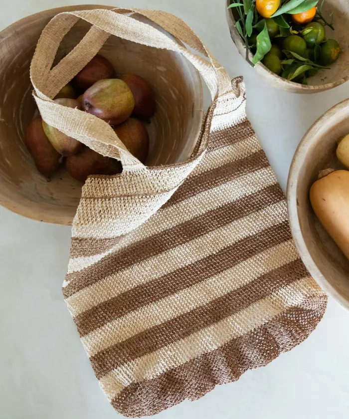 Handbags and Clutches Women Jenni Kayne Natural Lao Vine Tote Natural Stripe