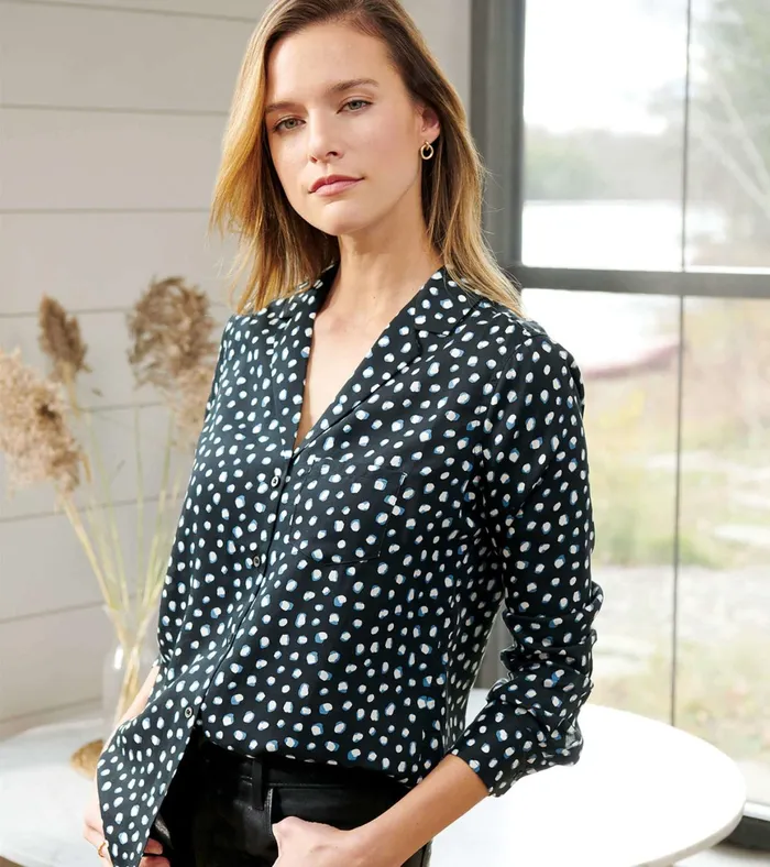 Hatley Ariane Shirt 8211 Lots Of Dots Women Tops