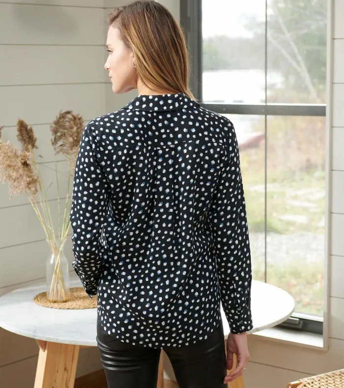 Hatley Ariane Shirt 8211 Lots Of Dots Women Tops