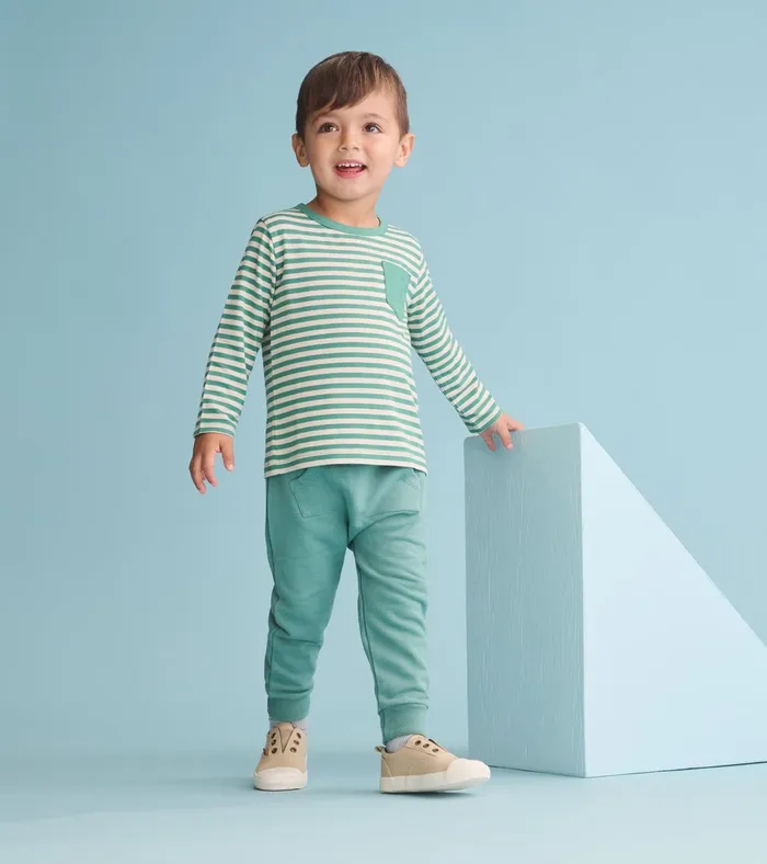 Hatley Baby and Toddler Boys Deep Sea Striped Long Sleeve Bamboo TShirt Baby and Toddler Tops Hatley Baby and Toddler Boys Deep Sea Striped Long Sleeve Bamboo TShirt Baby and Toddler Tops