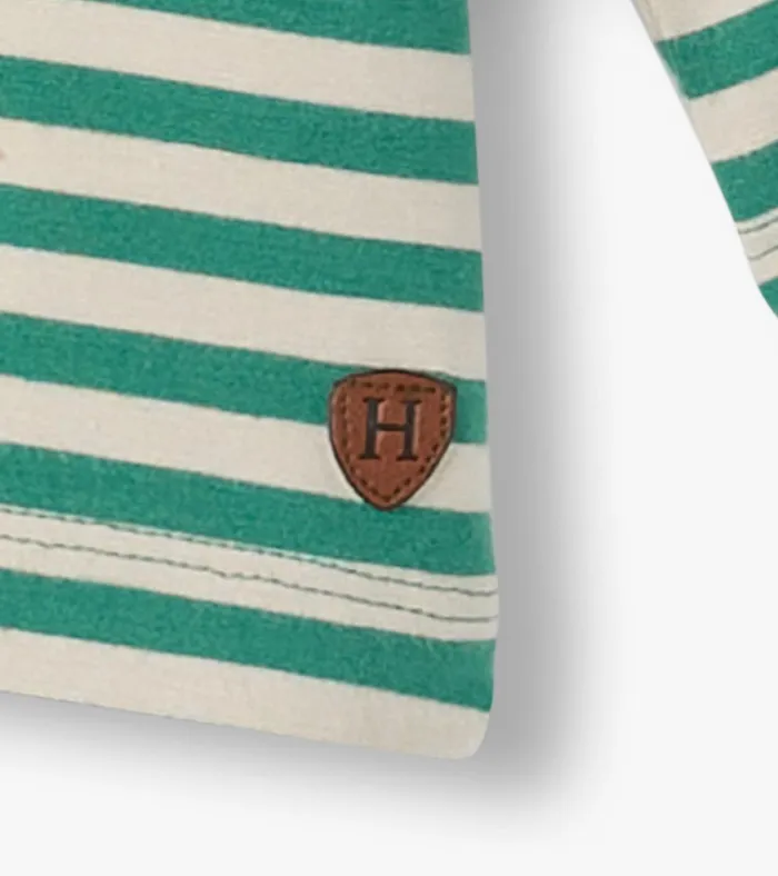 Hatley Baby and Toddler Boys Deep Sea Striped Long Sleeve Bamboo TShirt Baby and Toddler Tops