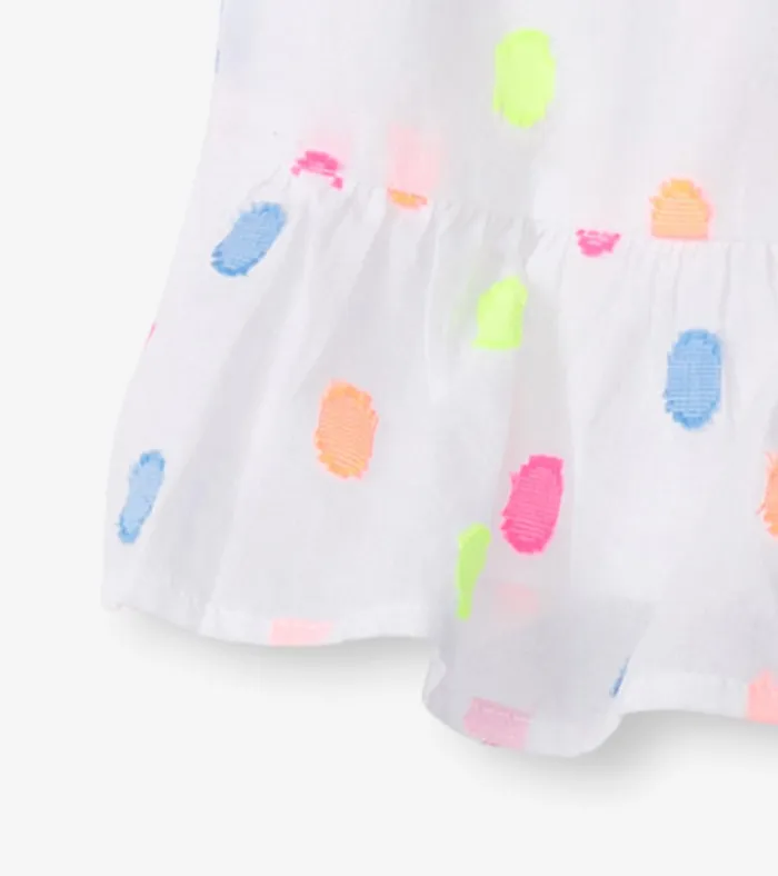 Hatley Baby and Toddler Girls Summer Dots Flounce Dress Baby and Toddler Dresses