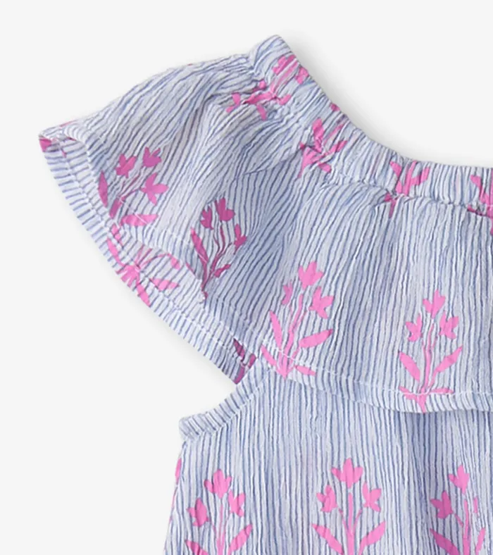 Hatley Baby and Toddler Girls Wild Flower Ruffle ALine Dress Baby and Toddler Dresses