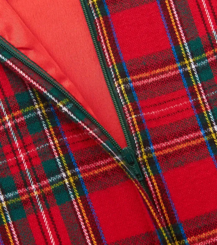 Hatley Baby and Toddler Red Plaid Pinafore Dress Baby and Toddler Dresses