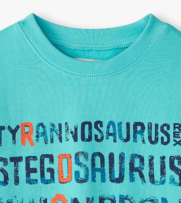 Hatley Boys Dinosaur Roar Sweatshirt Boys Sweaters
