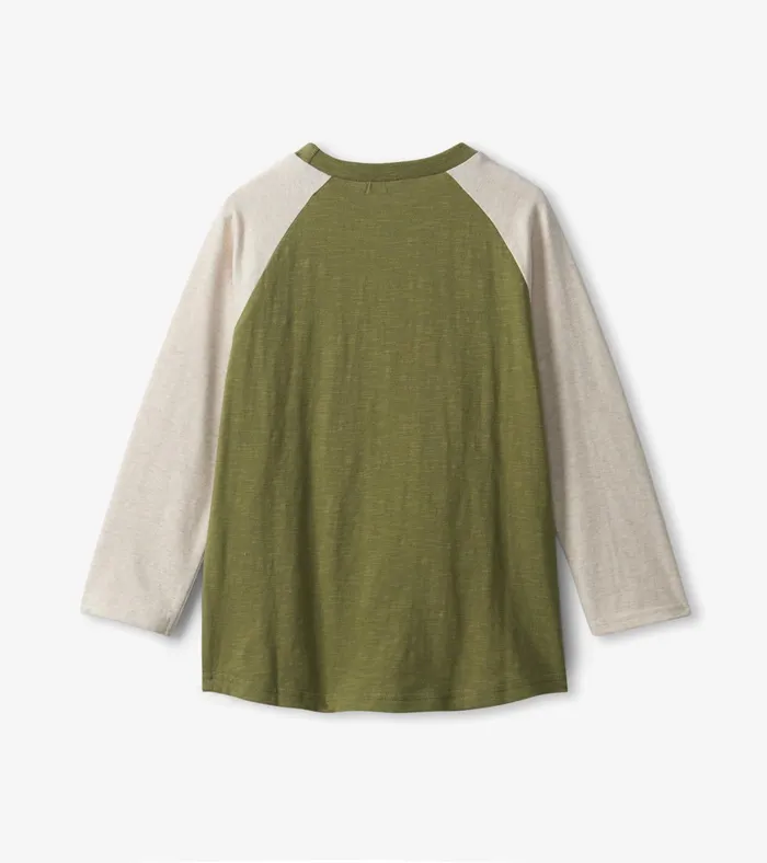 Hatley Boys Grand Elk Long Sleeve TShirt Boys Tops