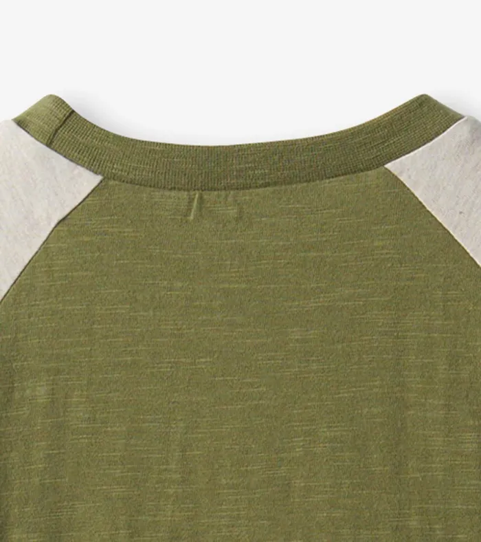 Hatley Boys Grand Elk Long Sleeve TShirt Boys Tops