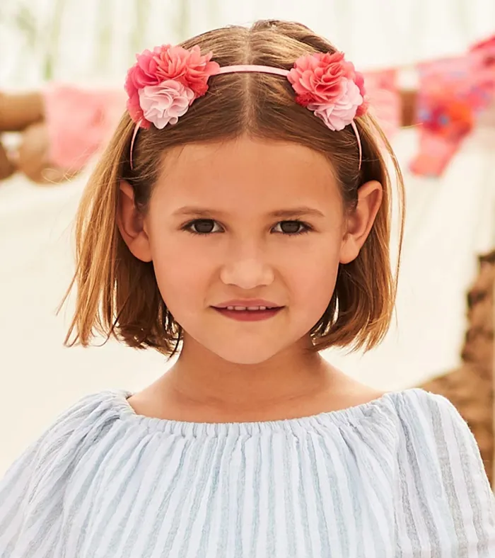 Hatley Floral Tassel Headband Girls Accessories