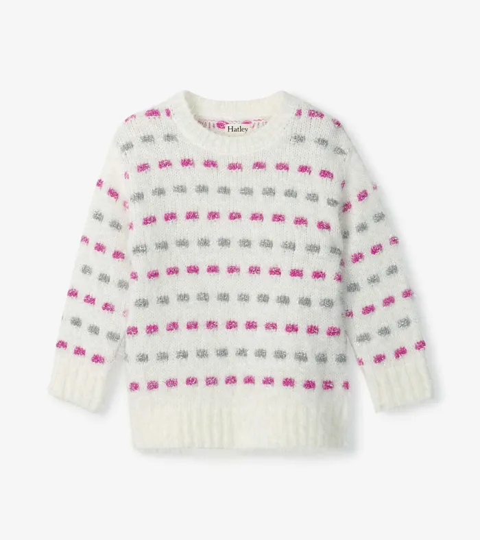 Hatley Girls Basket Weave Sweater Tunic Girls Sweaters