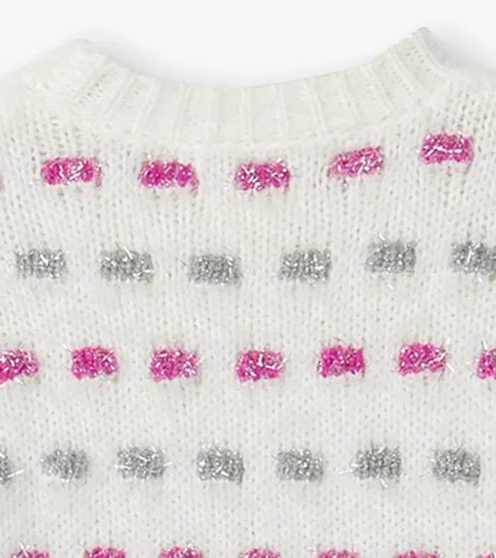 Hatley Girls Basket Weave Sweater Tunic Girls Sweaters