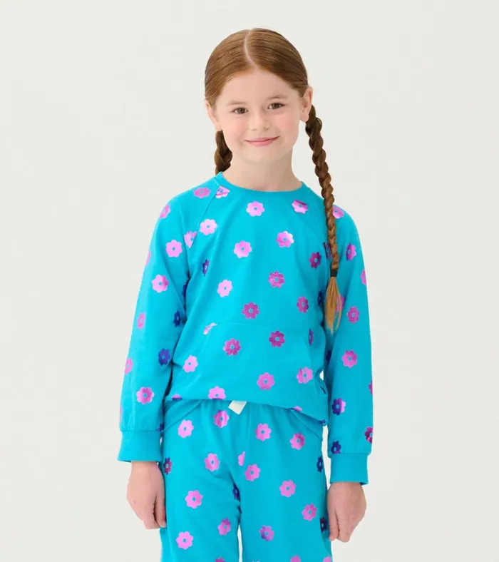 Hatley Girls Blossom Sweater Girls Sweaters