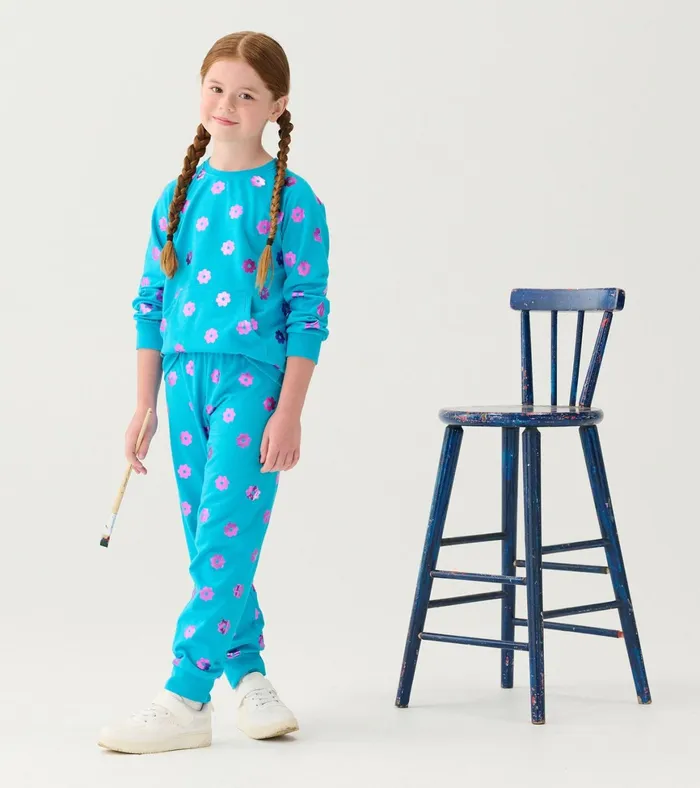 Hatley Girls Blossom Sweater Girls Sweaters