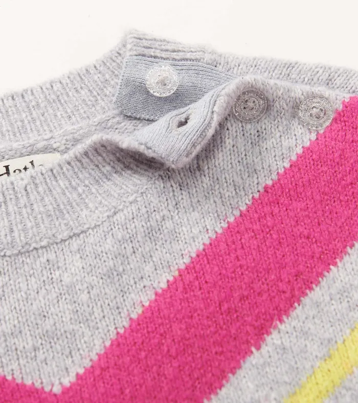 Hatley Girls Chevron Stripe Chunky Sweater Tunic Girls Sweaters