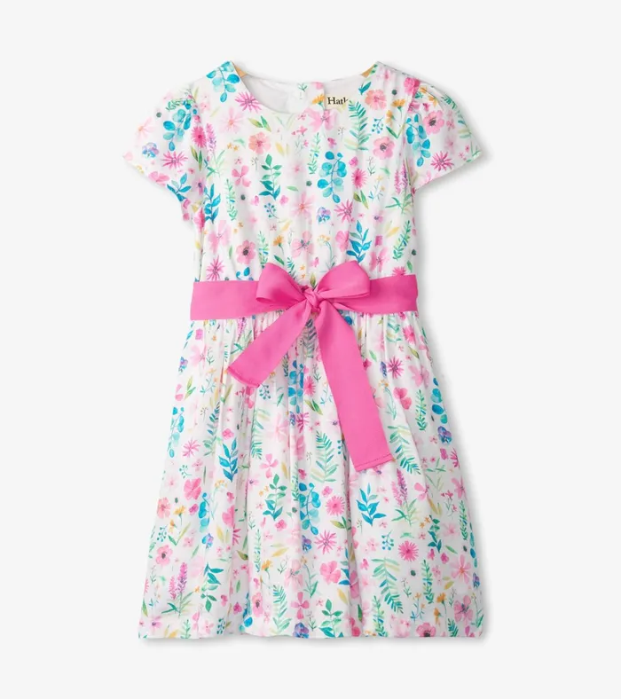 Hatley Girls Pressed Flower Garden Dress Girls Dresses