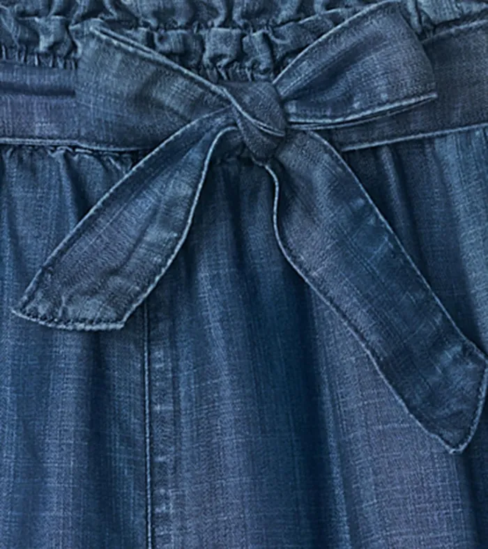 Hatley Girls Tencel Textured Paperbag Pants Girls Bottoms