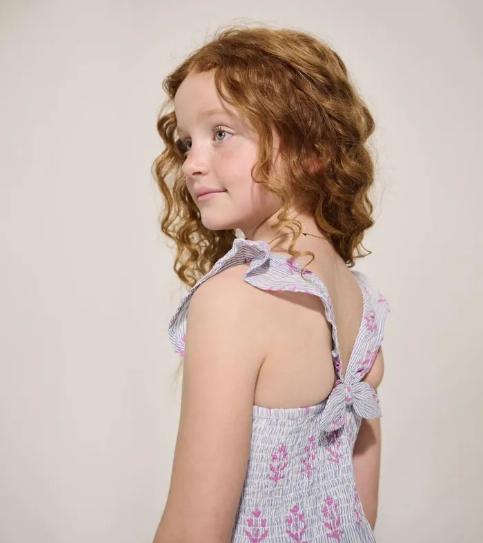 Hatley Girls Wildflower Smocked Dress Girls Dresses