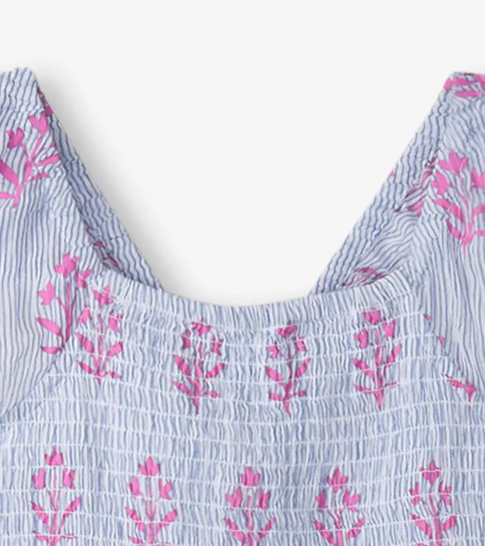 Hatley Girls Wildflower Smocked Dress Girls Dresses