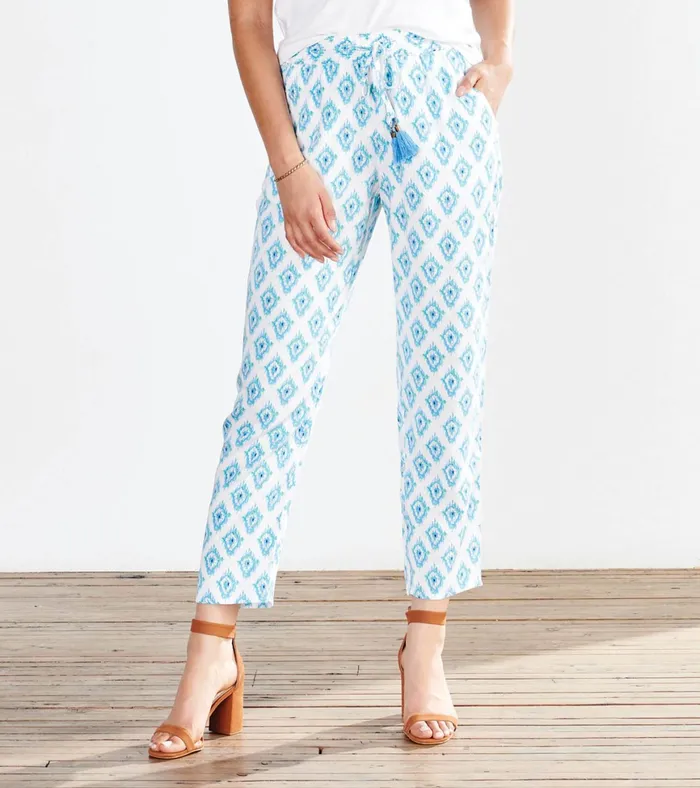 Hatley Pauline Pants 8211 Reflected Raindrops Women Bottoms