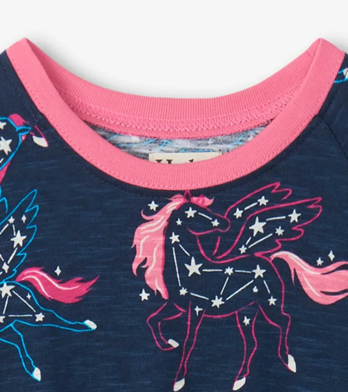Hatley Pegasus Constellations Drop Waist Dress Girls Dresses