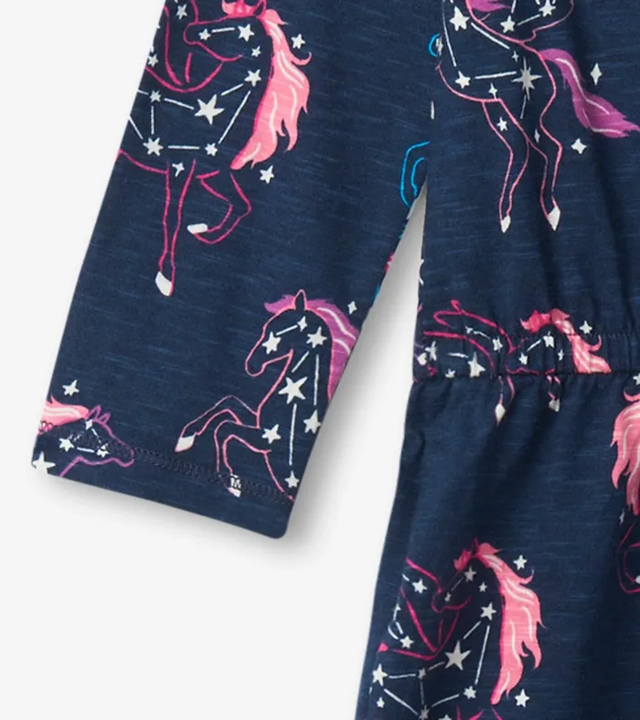Hatley Pegasus Constellations Drop Waist Dress Girls Dresses