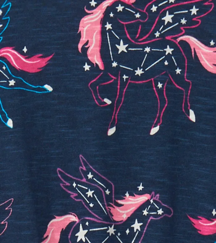 Hatley Pegasus Constellations Drop Waist Dress Girls Dresses