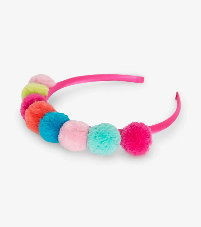 Hatley Pom Pom Crown Headband Girls Accessories