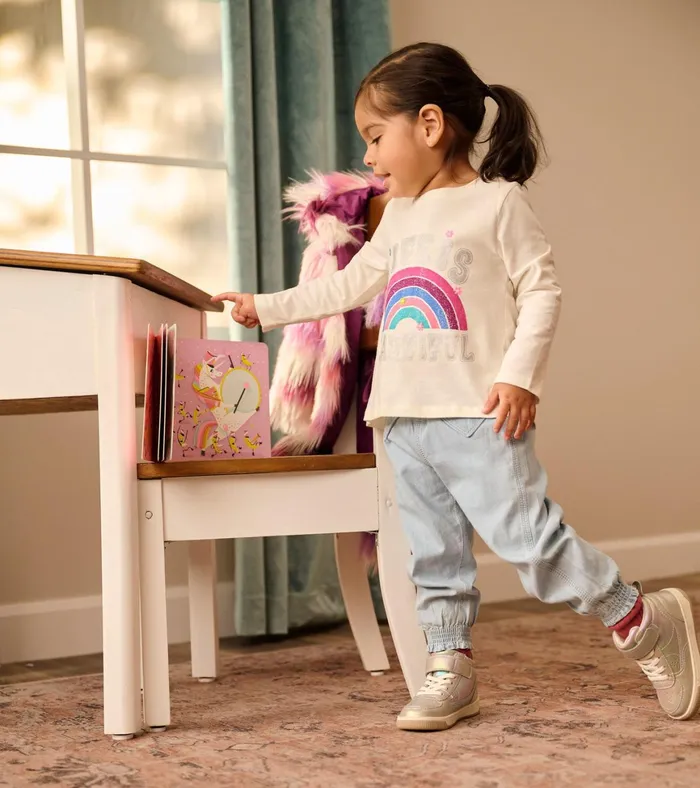 Hatley Rainbow Long Sleeve TShirt Baby and Toddler Tops