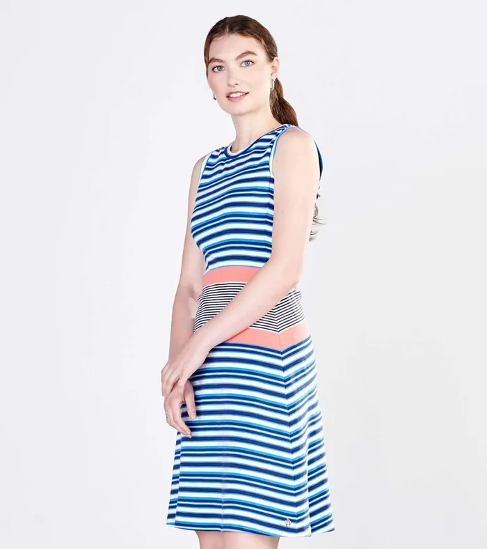 Hatley Sarah Dress 8211 Sunrise Stripes Women Dresses