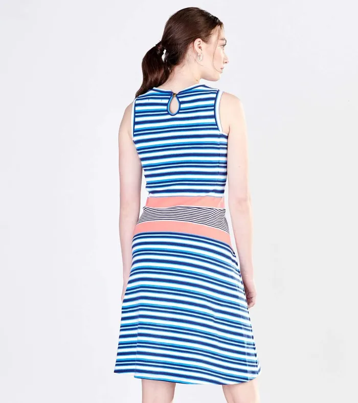 Hatley Sarah Dress 8211 Sunrise Stripes Women Dresses