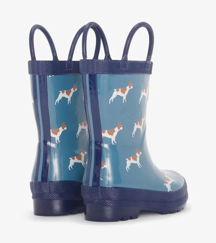 Hatley Toddler Boys French Bulldogs Rain Boots Baby and Toddler Rainwear