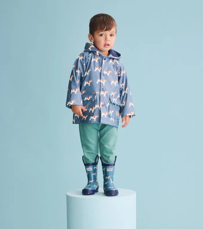 Hatley Toddler Boys French Bulldogs Rain Boots Baby and Toddler Rainwear