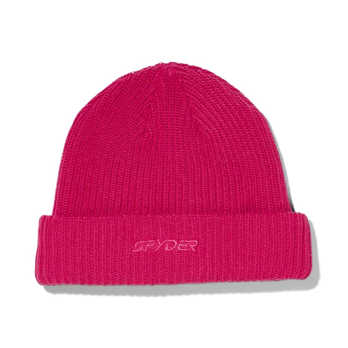 Hats Mens Spyder Logan Beanie 8211 Pink