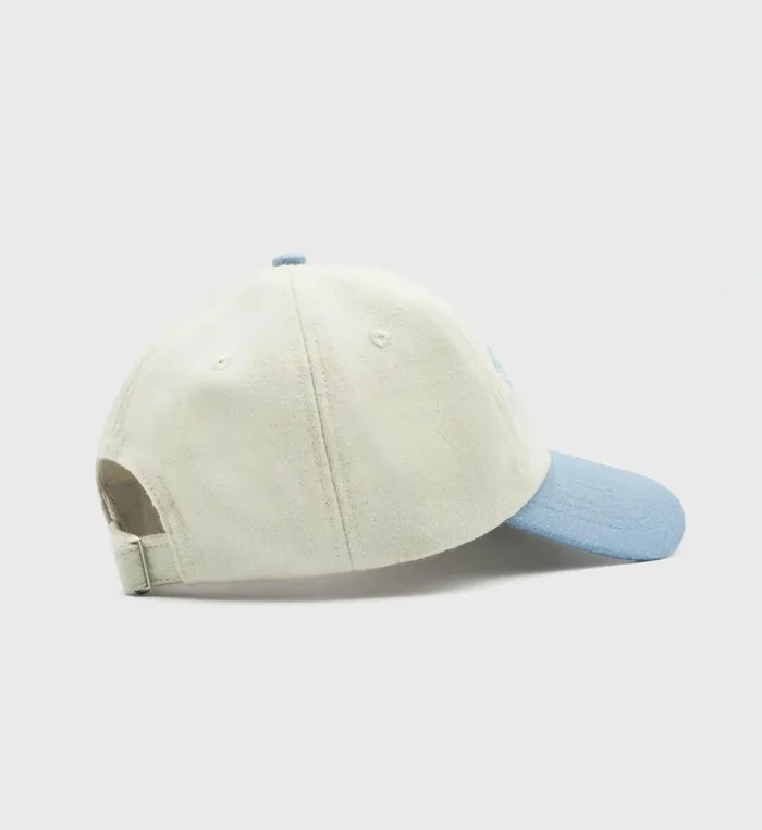Hats Women Sporty and Rich Wellness Club Wool Hat 8211 Off WhiteSky Blue