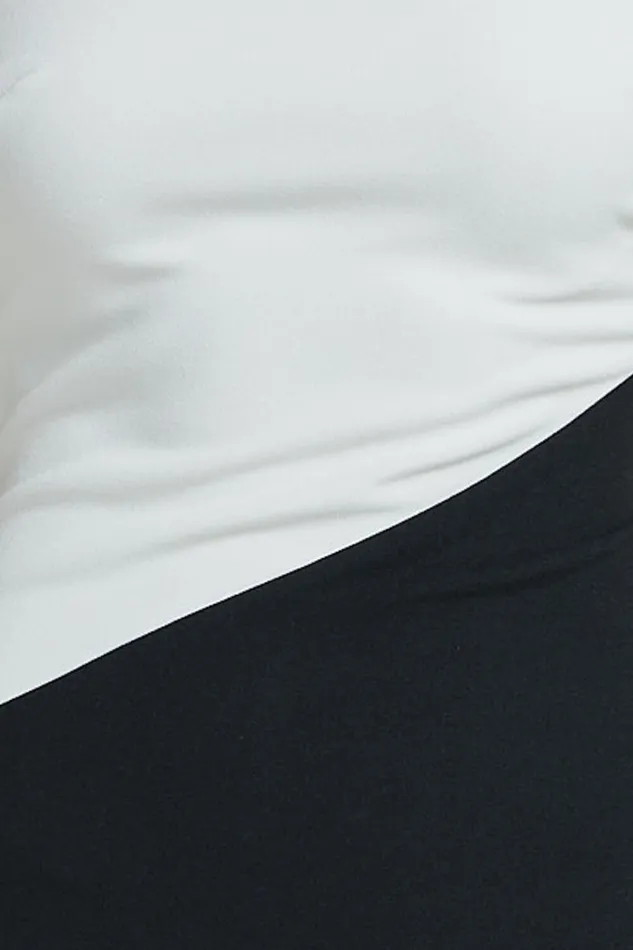 Hayley Midi Dress 8211 Strapless Bodycon Dress In BlackWhite Women Showpo Dresses