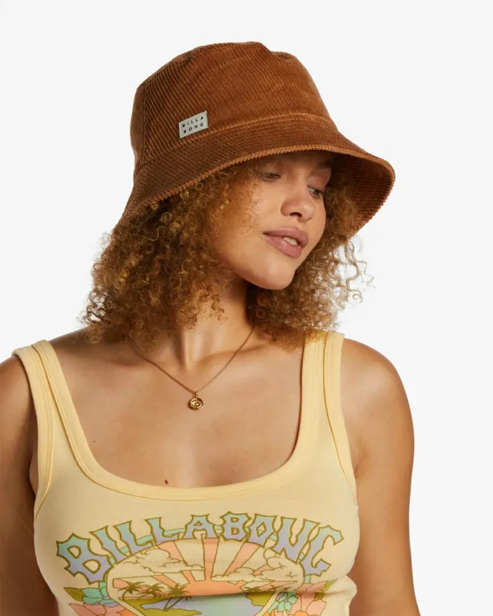 Here We Go Bucket Hat Cider Women Billabong Hats and Beanies