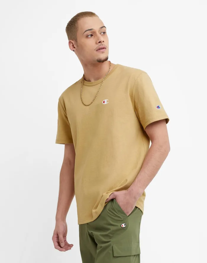 Heritage ShortSleeve TShirt C Logo Sandrock Men Champion TShirts and Tops