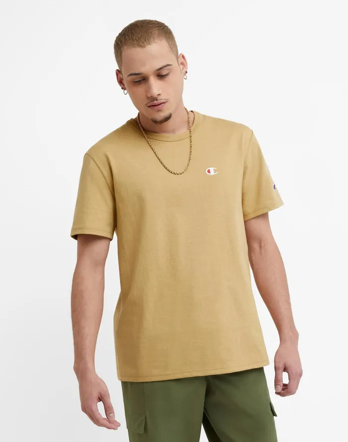 Heritage ShortSleeve TShirt C Logo Sandrock Men Champion TShirts and Tops