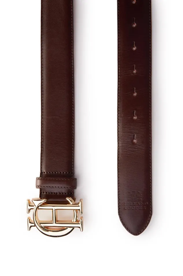 Holland Cooper Belts Women HC Classic Belt Chestnut Holland Cooper Belts Women HC Classic Belt Chestnut