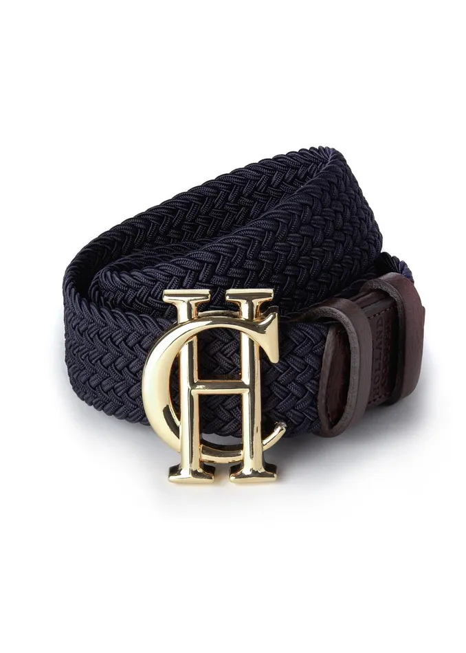 Holland Cooper Belts Women HC Heritage Belt Ink Navy Holland Cooper Belts Women HC Heritage Belt Ink Navy