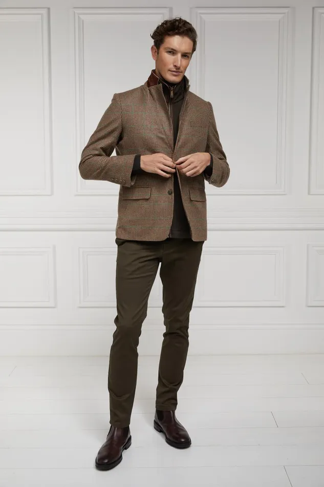 Holland Cooper Blazers Men The Single Breasted Blazer Clarence Check Forest Holland Cooper Blazers Men The Single Breasted Blazer Clarence Check Forest