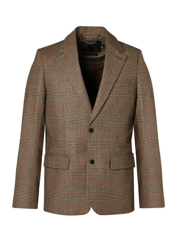 Holland Cooper Blazers Men The Single Breasted Blazer Clarence Check Forest Holland Cooper Blazers Men The Single Breasted Blazer Clarence Check Forest